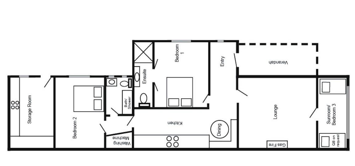 Glenelg 3 Bedroom Apartment - Redcliffe Tourism 1