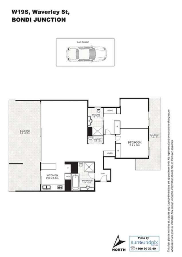 The Junction Palais - Modern And Spacious 2BR Bondi Junction Apartment Close To Everything - thumb 5