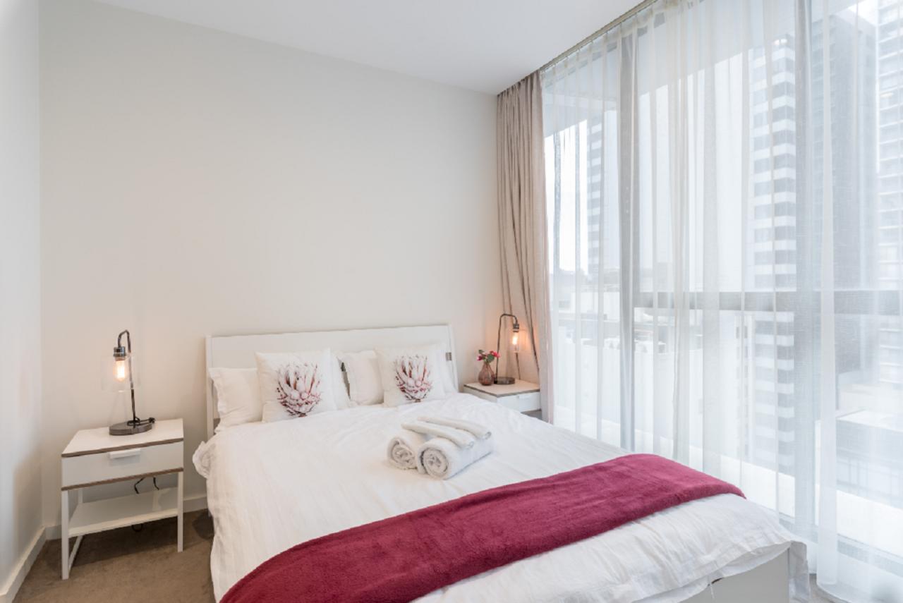 Sydney CBD Modern 2 Bedroom Apartment + Free Car Parking - Accommodation ACT 8