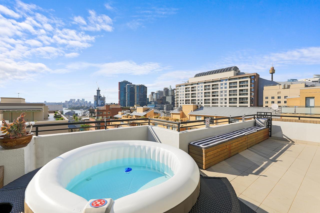 Darling Harbour Penthouse Views+Jacuzzi - Accommodation ACT 1