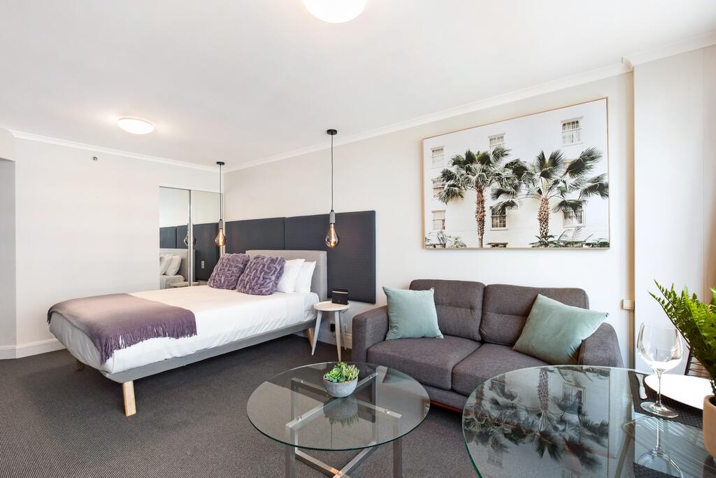 Sydney CBD Studio Apartment With Stunning View Of Darling Harbour 1704 KNT - Accommodation BNB 1