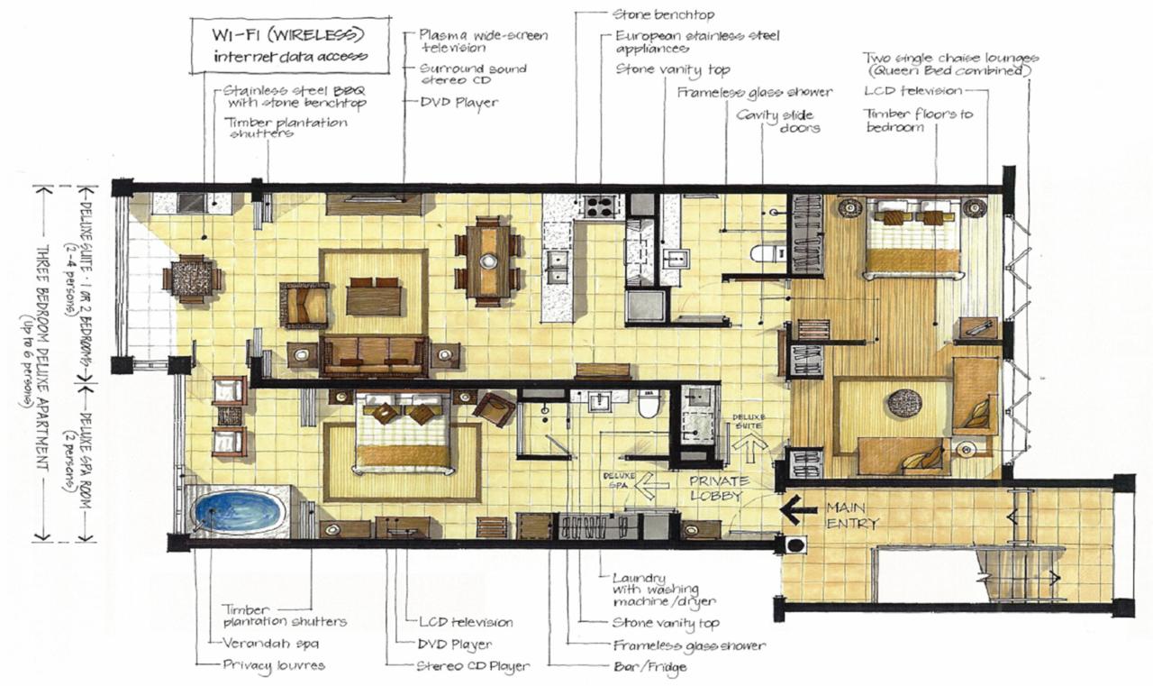 Beach Club Port Douglas 3 Bedroom Luxury Apartment - Accommodation ACT 18