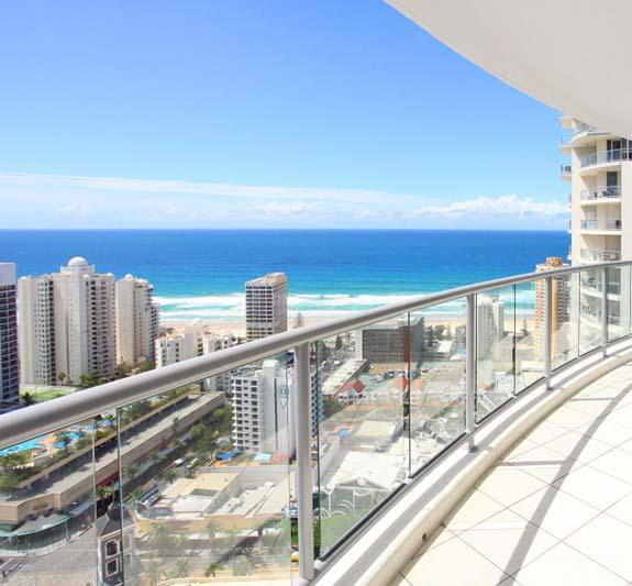 Beach Stay - Ocean  Riverview resort Chevron Renaissance central Surfers Paradise - 2032 Olympic Games