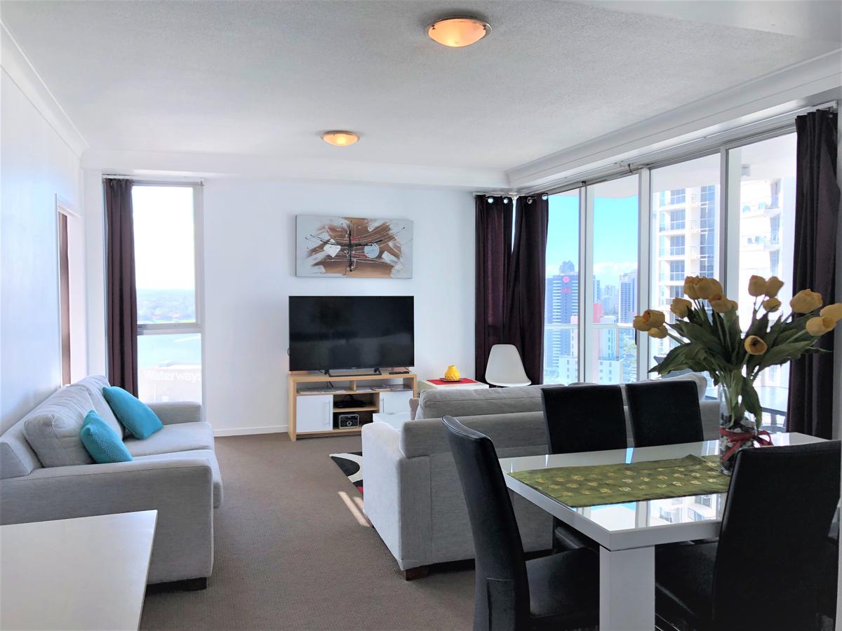 Beach Stay - Ocean & Riverview Resort Chevron Renaissance Central Surfers Paradise - Accommodation ACT 17