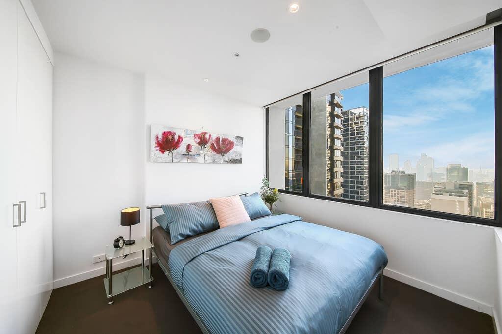 An Exquisite 2BR Apt With Stunning City Views - Melbourne Tourism 1